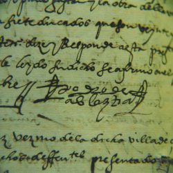 Investigaciones de Fundación Navarra Cultural - Fragmento de un manuscrito