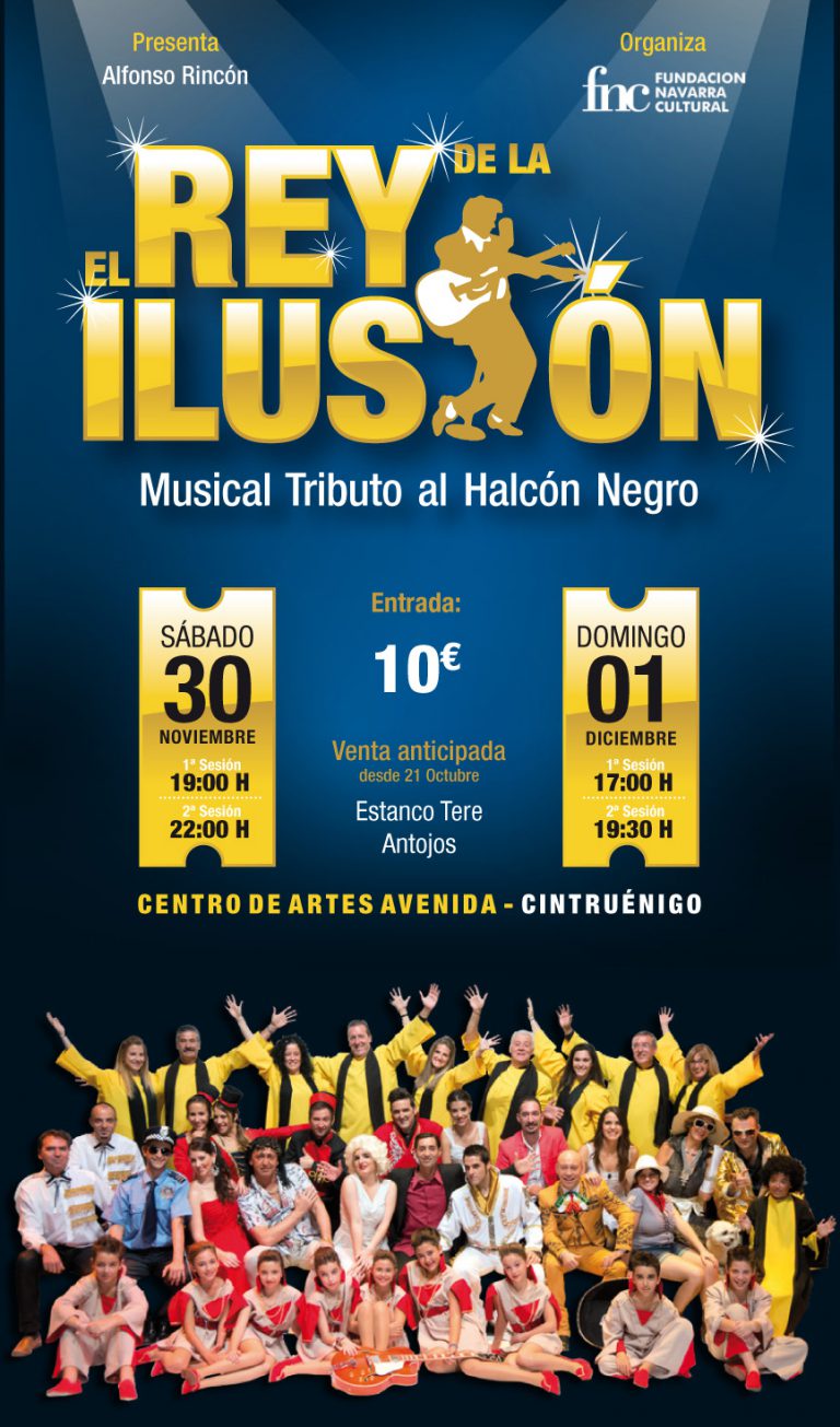 Cartel del Musical 'El Rey de la ilusión'